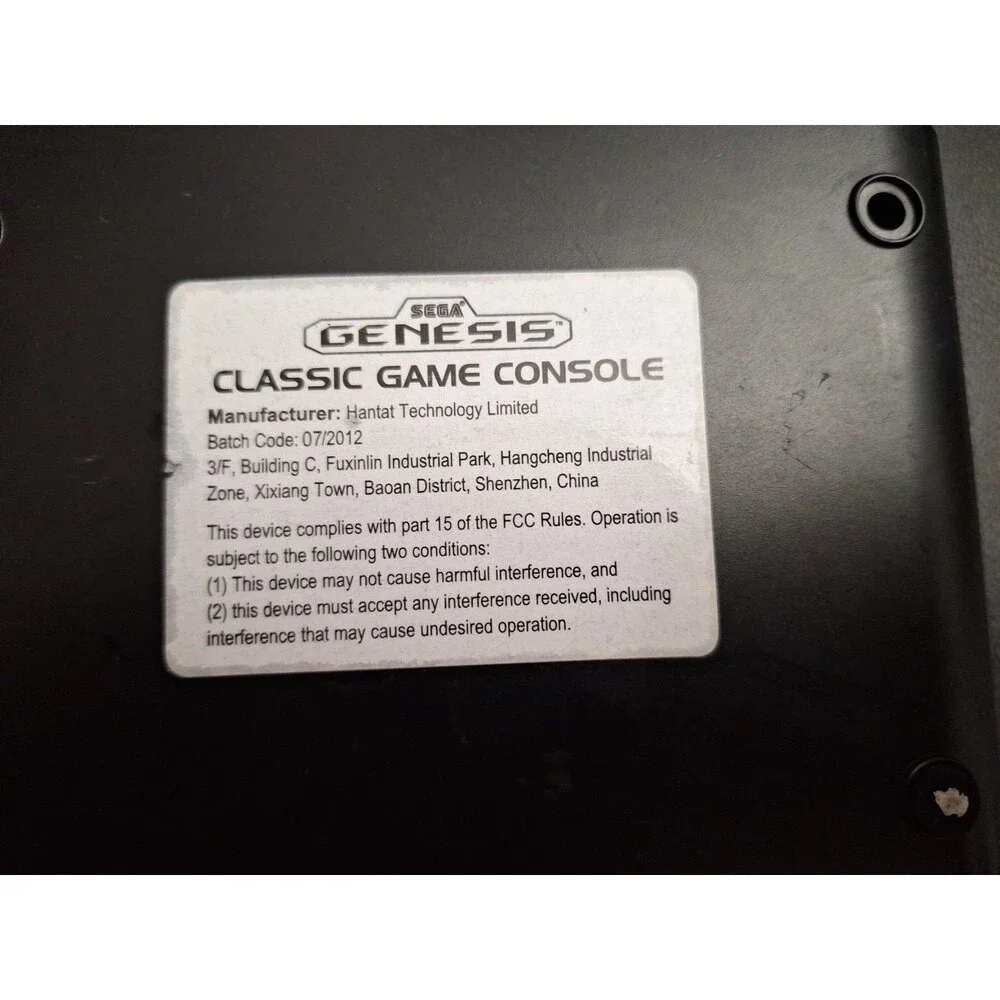 AtGames Sega Genesis Classic Game Mini Console 80 Built-in Games - CONSOLE ONLY